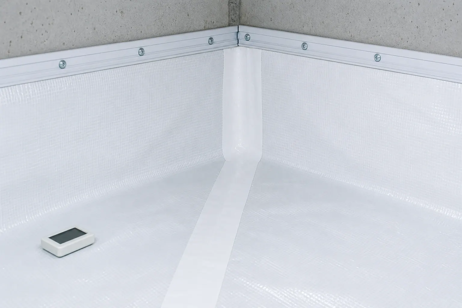 12-mil liner seam detail